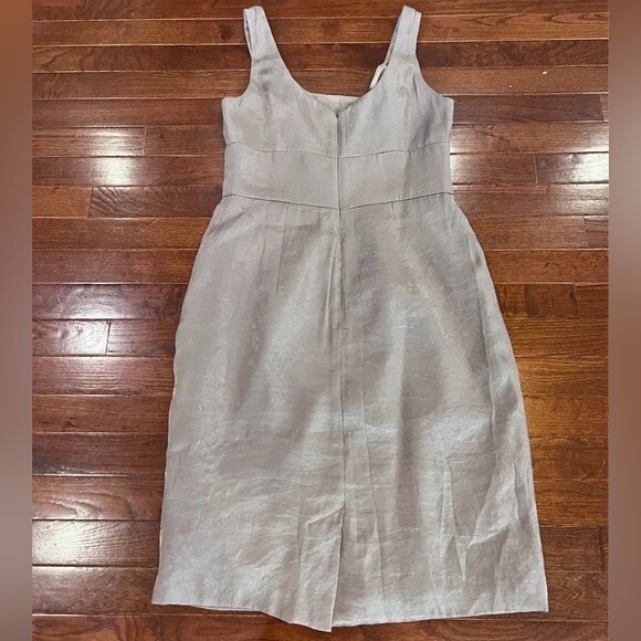 London Times shimmering champagne cocktail dress size 6 - Picture 4 of 9